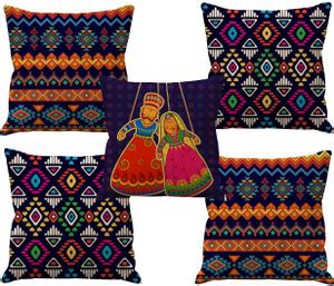 AEROHAVEN Jute, Dupion Silk Cushions Cover - Buy AEROHAVEN Jute, Dupion ...