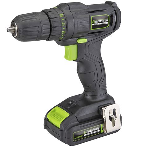 Buy Genesis GLCD20CSE Special Edition 20V Lithium-Ion Cordless Drill ...
