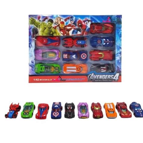 PANSHUB Metal A Exclusive Avenger Cars Collection of Toy Vehicles,Alloy ...