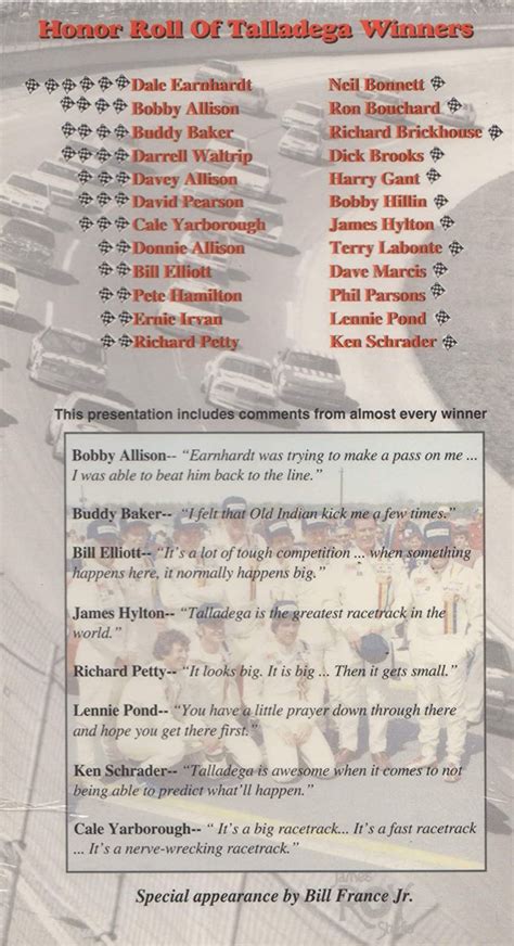 Buy T'n't in T: Talladega - A Quarter of a Century of Thunder and ...