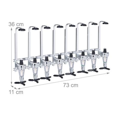 Wall-Mount Bar Butler for 8 Bottles Buy Now
