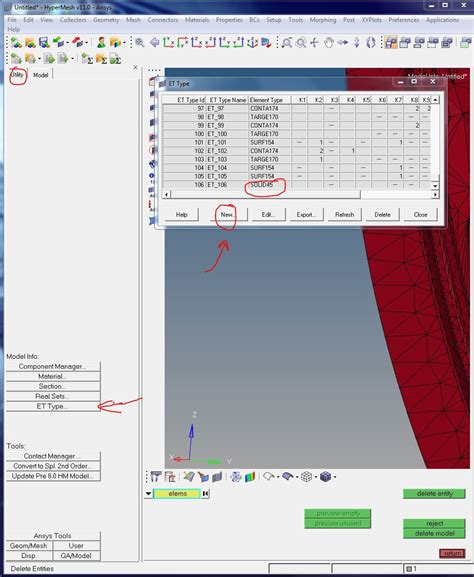 Image result for HyperMesh Element Types