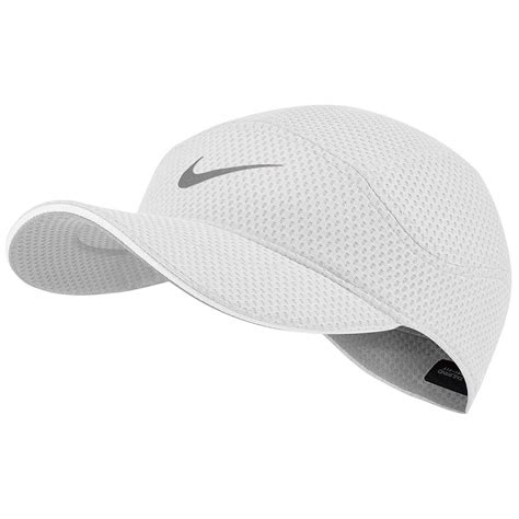 Buy Nike Unisex Adult Tailwind Aerobill DRI-FIT Running Cap/Hat White ...