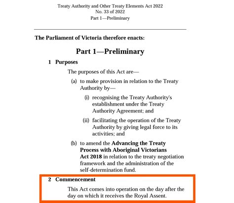 Commencement of Acts - Researching Legislation - LibGuides at Deakin ...