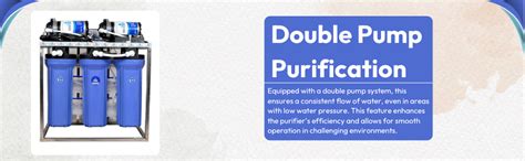 AQUA D PURE 25 LPH Commercial RO + UV Water Purifier with Double Pump ...