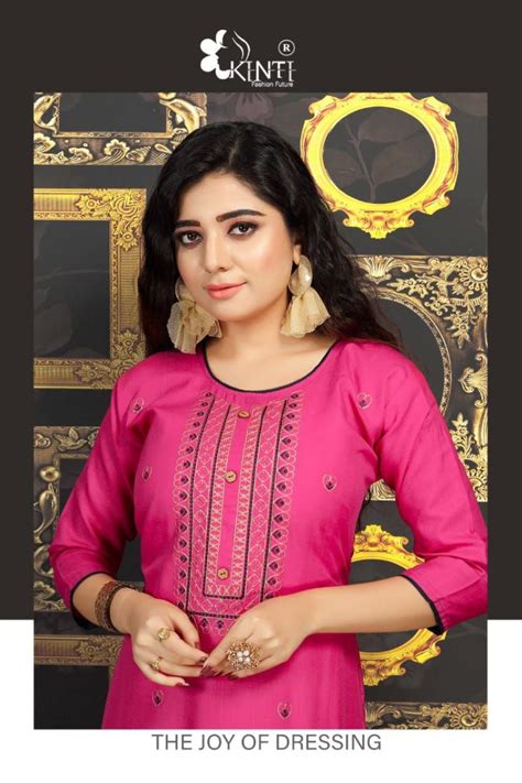 Kinti Eclairs 2 Ethnic Wear Embroidery Kurti Collection