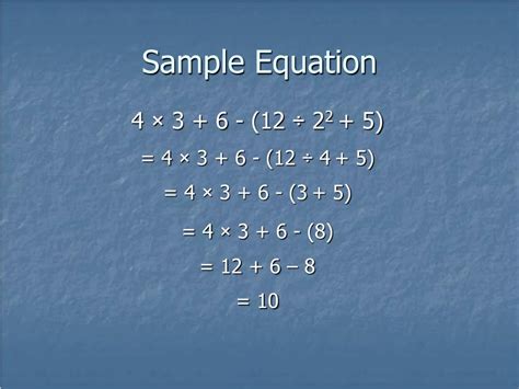 Image result for Bodmas Example