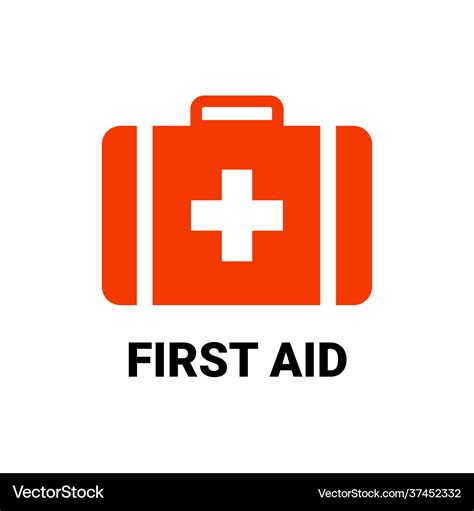 First Aid Cross Symbol Royalty Free Vector Image