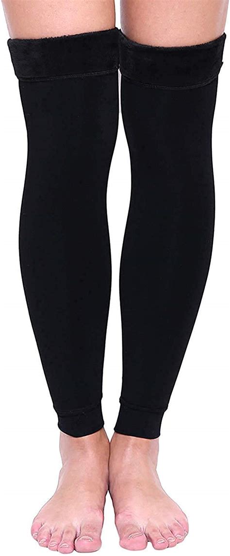 Buy Ek Udaan Adult Woolen Velvet fur inside Leg Warmers Women Winter ...