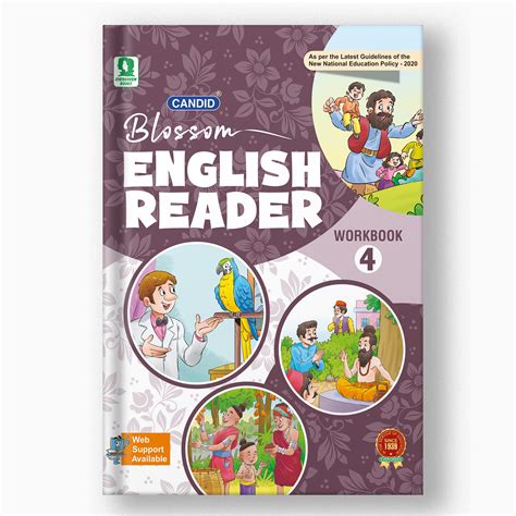 Buy Class 4 ICSE Candid Blossom English Reader Workbook | Evergreen