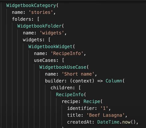 Image result for Widget Book Example