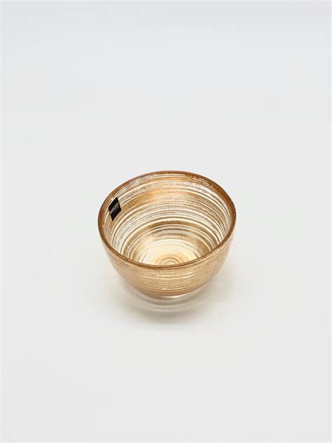 Small Bowl Gold - Set of 6 – Flair Glass