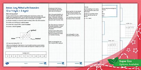 Image result for Long Division Method KS3