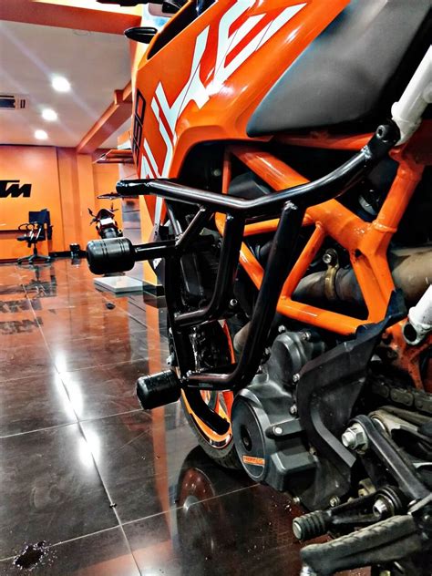 Hyperrider KTM Duke Crash Guard 250 390 BS4 BS6 (HRDUK201S) (Black ...