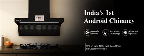 Best Kitchen Chimneys in India – Auto Clean, Filterless & Modern ...