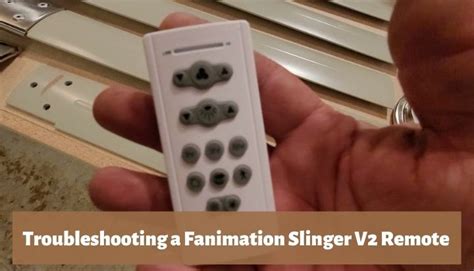 Image result for Fanimation Remote Control Not Working