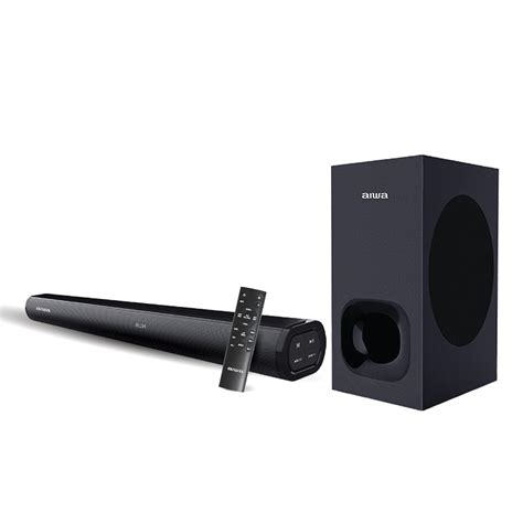 Aiwa Soundbar with Bluetooth V5.3 and Powerful Bass, 6.50 Inches ...