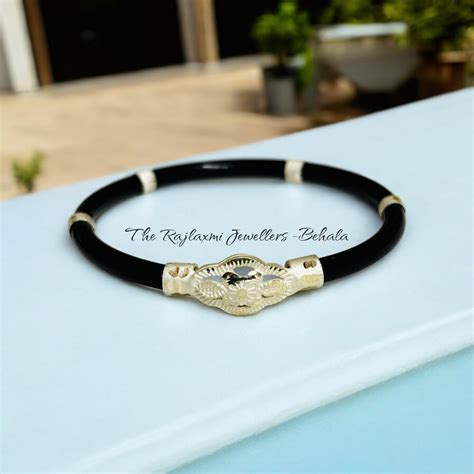 SILVER NOA- BLACK DESIGN 725 ORIGINAL SILVER NOA BANGLES FOR WOMEN 1 P ...