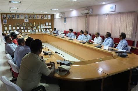 Visit of Shri S. Satyakumar, Chief Executive & Shri V.V.S.A. Prasad ...