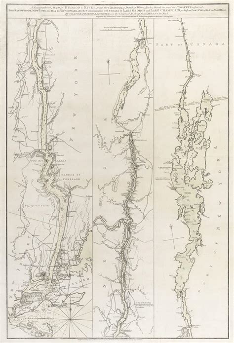 Full Hudson River Map