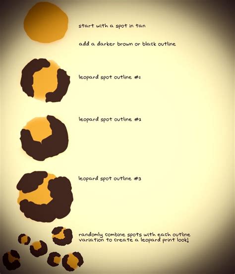 Image result for How to Draw Leopard Print Tutorial