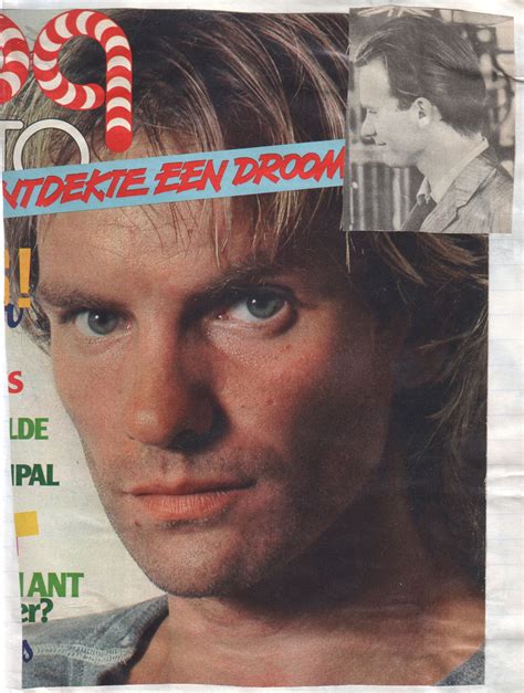 English singer songwriter sting of the police dressed as napoleon – Artofit