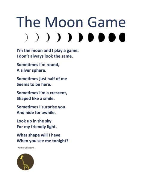 Poems About The Moon