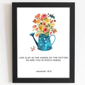 Bible Verse 18:6 Quote with Frame for Wall Decor, Room Decor, Home ...