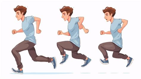 Start Running Cartoon 的图像结果