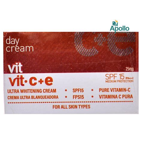 VIT VIT.C + E SPF 15 Day Cream 25 ml Price, Uses, Side Effects ...