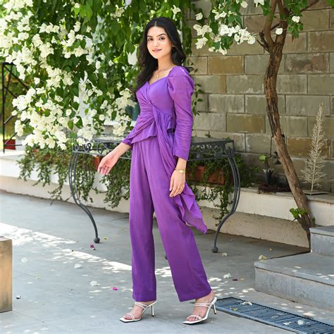 Twilight Purple Co-ord Set – Ordinaree