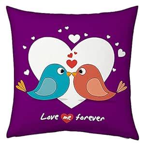 Buy Urban Baniya Gift Wrap Love Me Forever Throw Pillow Cushion Cover ...