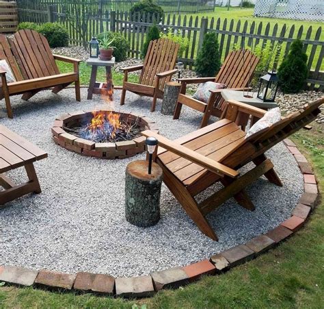43 Landscaping/fire pit ideas | backyard, backyard landscaping ...