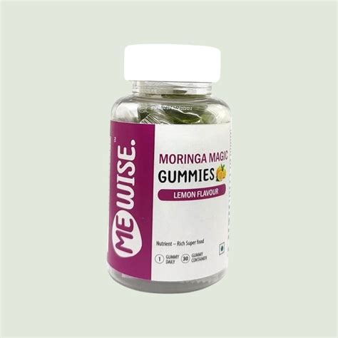 Me Wise Moringa Magic Gummies (Lemon)