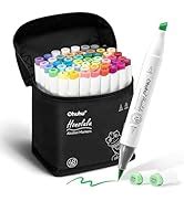 Ohuhu Alcohol Markers Double Tipped Art Marker Set