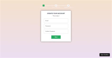 Image result for Multi-Step Form Wizard Code with Good UI
