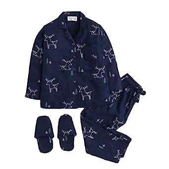 Buy Hopscotch Girls Cotton Animal Print Top And Pajama Set in Blue ...