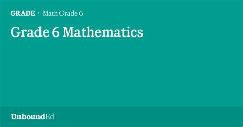 Image result for Grade 6 Mathematics Module