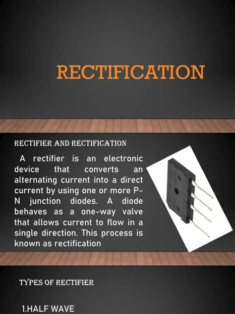 Image result for Rectification Example