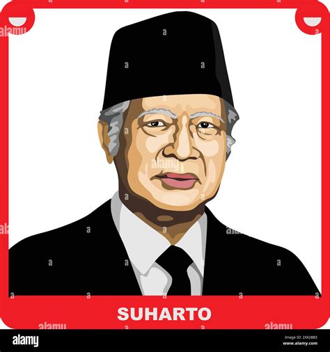 Indonesia suharto Stock Vector Images - Alamy - president of the republic of indonesia