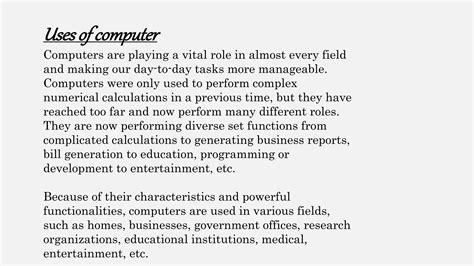 Image result for Intoduction Point Headind Computer