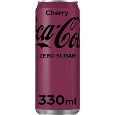 Coca-Cola Cherry Cerise Zero 33cl (pack de 6) - selfdrinks.com