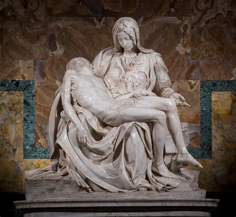 Michelangelo Pieta Hand Detail
