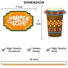 Festiko® 24 Pcs Mehendi Photobooth Props, Mehendi Ceremony Props ...