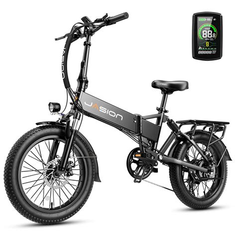 Buy Jasion EB7 2.0 Electric Bike for Adults, 500W Motor 20MPH Max Speed ...