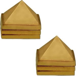 Divya Mantra Vastu Wish Multilayered 1 Inch Zinc Pyramid having 91 ...