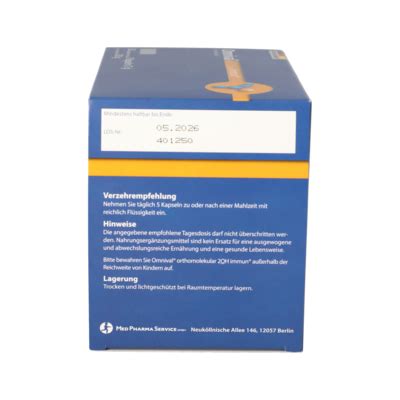 Omnival® orthomolecular 2OH immune® capsules [3970911]-Gall-Pharma GmbH ...