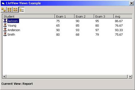 Visual Basic List View Example 的图像结果