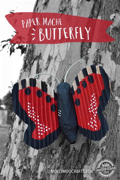 Image result for Simple Butterfly Paper Mache Tutorial