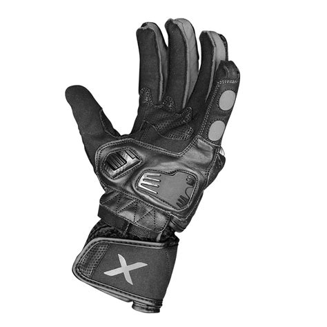 AXOR GATOR RIDING GLOVES (Black Grey)
